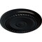 Ekena Millwork Small Alexandria Ceiling Medallion (Fits Canopies up to 4 5/8"), 7 7/8"OD x 3/4"P, Jet Black CM07ALBLF - alternate 5